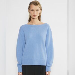 Aritzia Blue Crew Neck Sweater